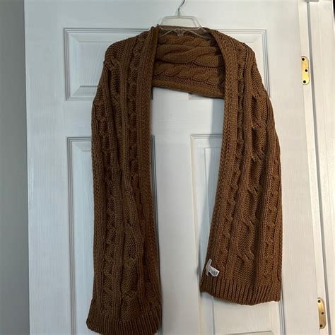 michael kors cable knit scarf|michael kors winter scarves.